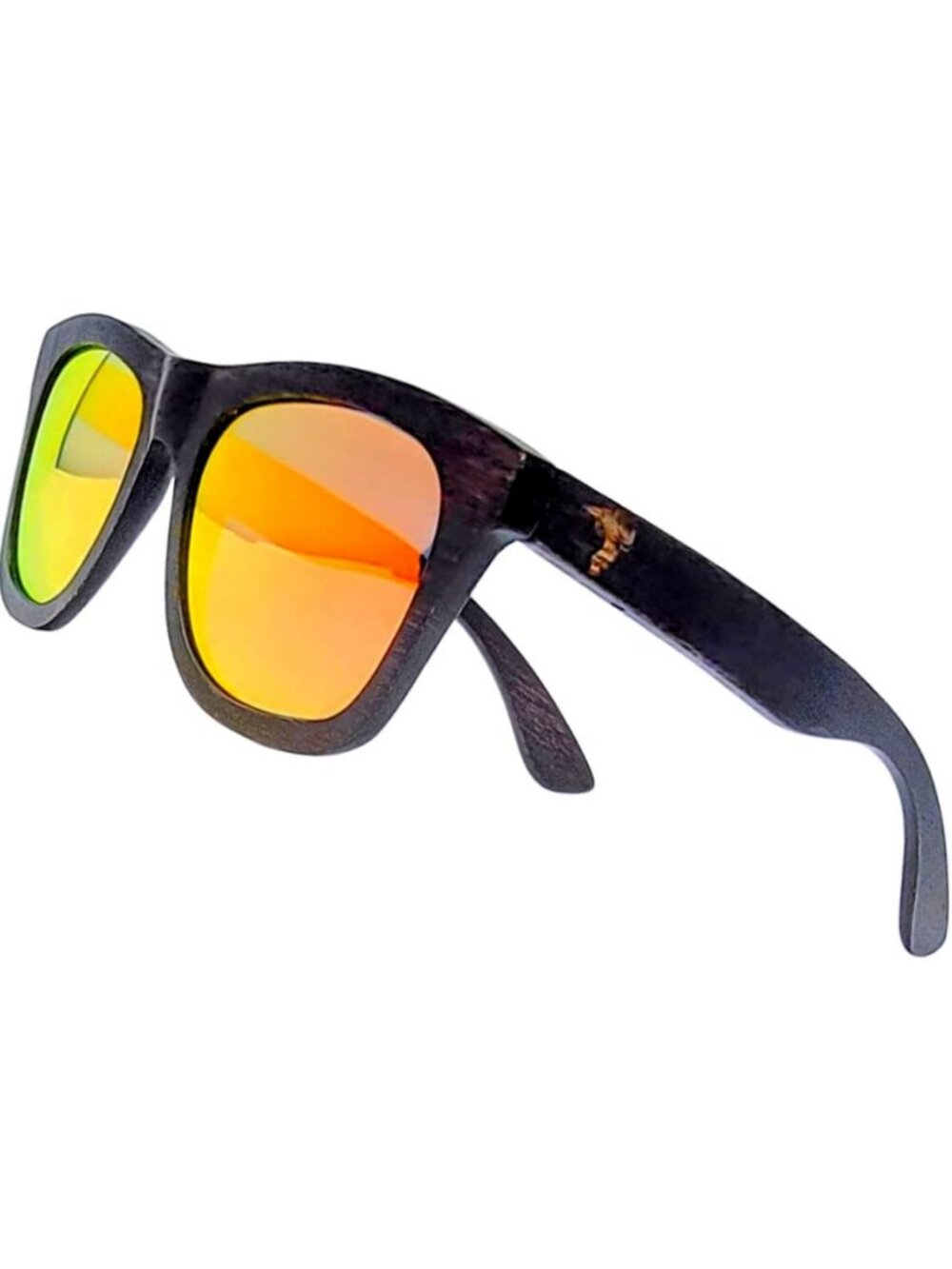 Vintage Polarized Wood Sunglasses | 100% UV Protection | Eco-Friendly Bamboo
